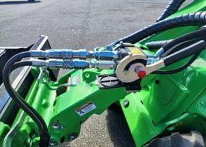 ideal rockaway hydraulic hose connection to avant tractor