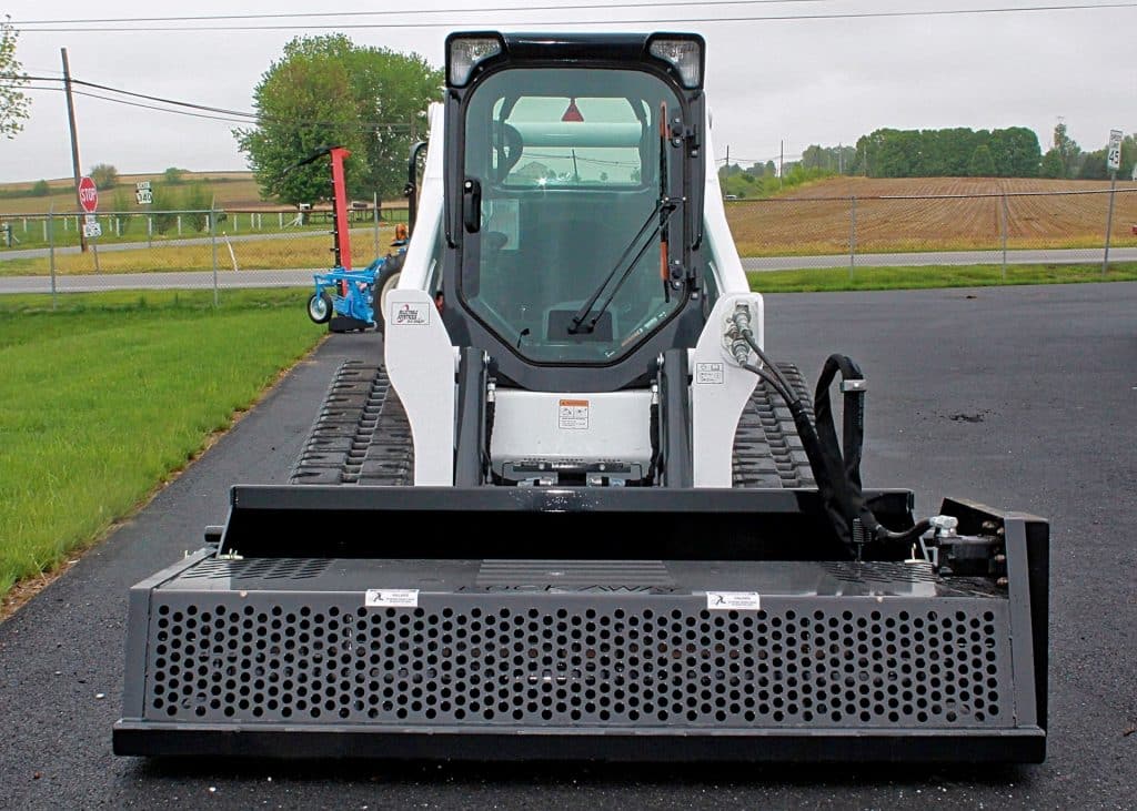 Industrial Skid Steer Power Rakes Rockaway Landscape Rakes