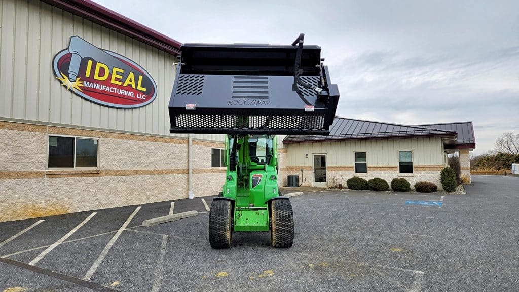 Large Landscape Rock Rake 84" Rockaway Rock Rake