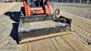large rock rake for horse arenas and corrals ideal rockaway