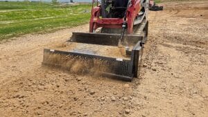 rockaway landscaping rock rake for skid steers